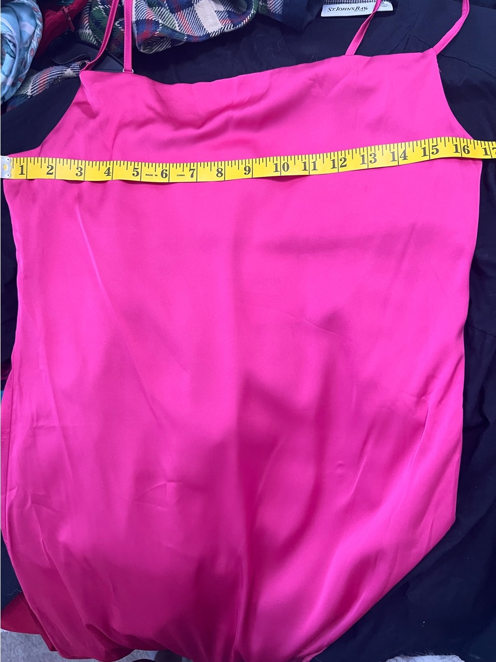 Forever 21 Pink Satin Cowl Neck Slip Dress Side Slit Midi S NWT chic vibrant - Picture 8 of 9